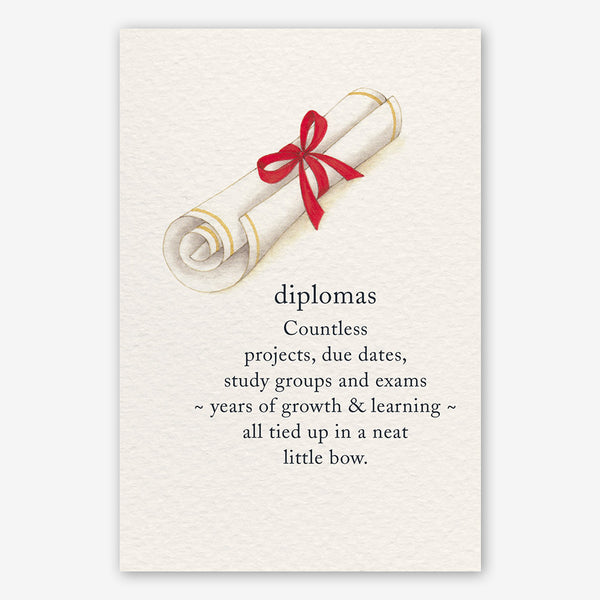 Cardthartic Graduation Card: Diplomas