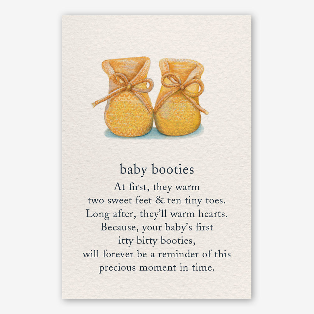 Cardthartic New Baby Card: Baby Booties