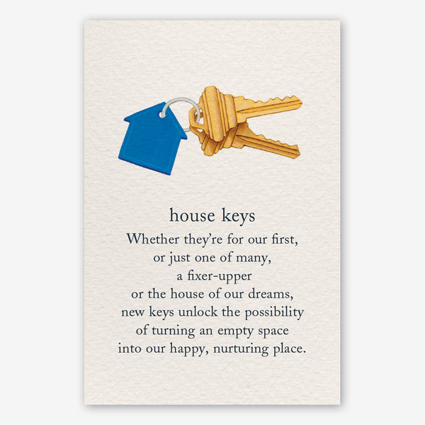Cardthartic New Home Card: House Keys