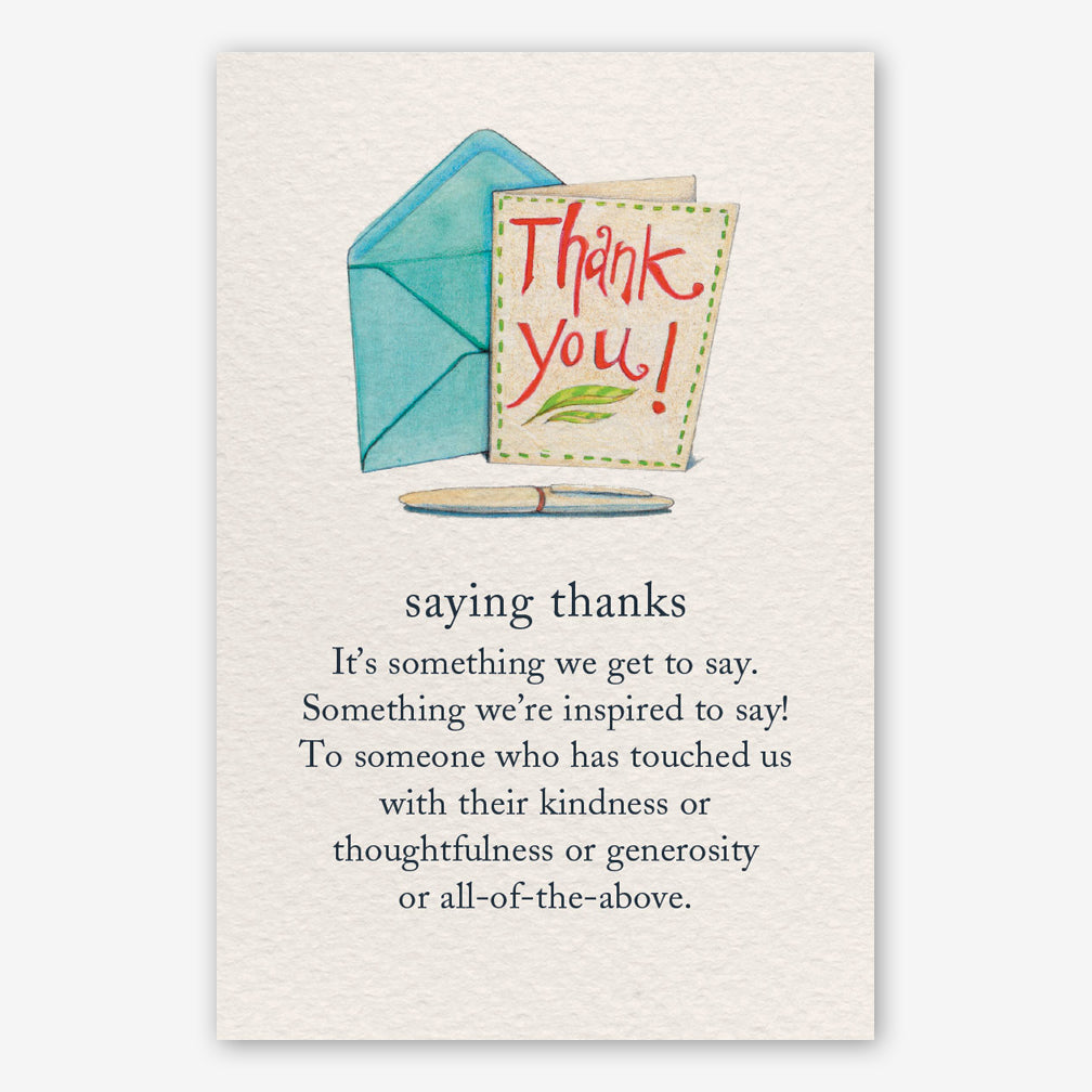 Cardthartic Thank You Card: Saying Thanks