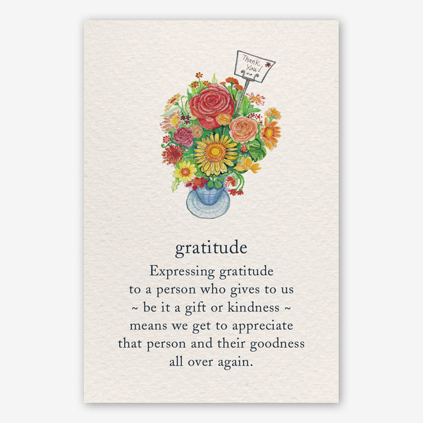 Cardthartic Encouragement Card: Gratitude