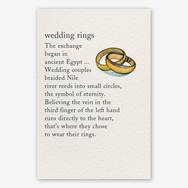 Cardthartic Engagement Card: Wedding Rings