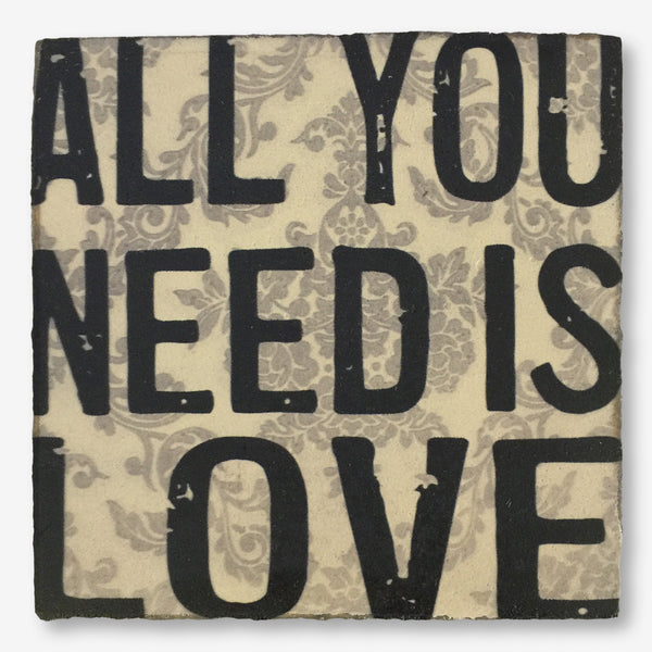 Cedar Mountain Studios: Lost + Found Art Block: All You Need Is Love