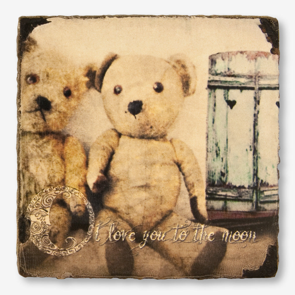 Cedar Mountain Studios: Lost + Found Art Block: Teddy Bears