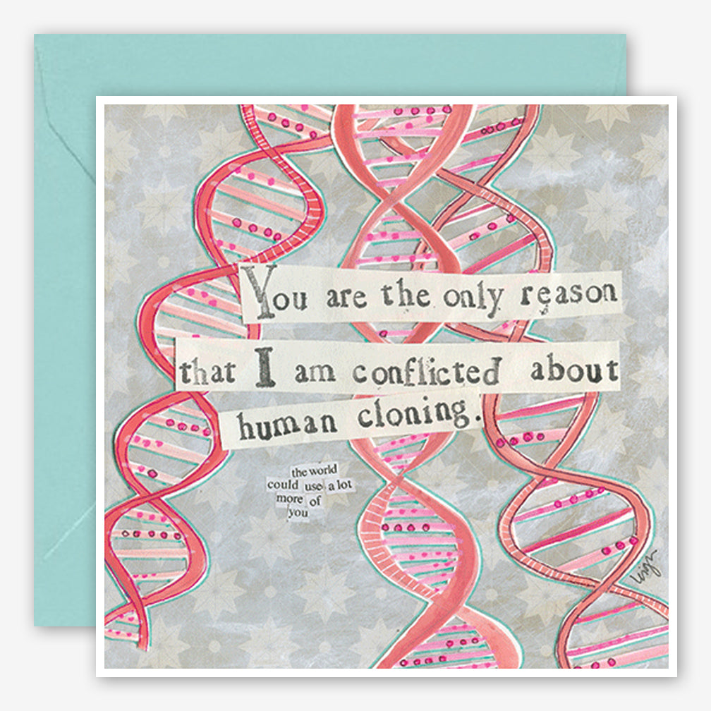 Curly Girl Design: Love Card: Human Cloning
