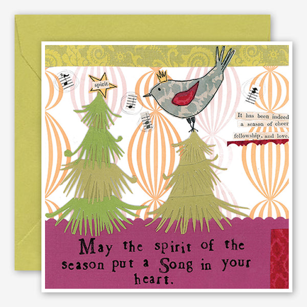 Curly Girl Design: Holiday Card: Song In Your Heart