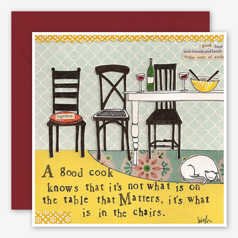 Curly Girl Design: Friendship Card: In The Chairs