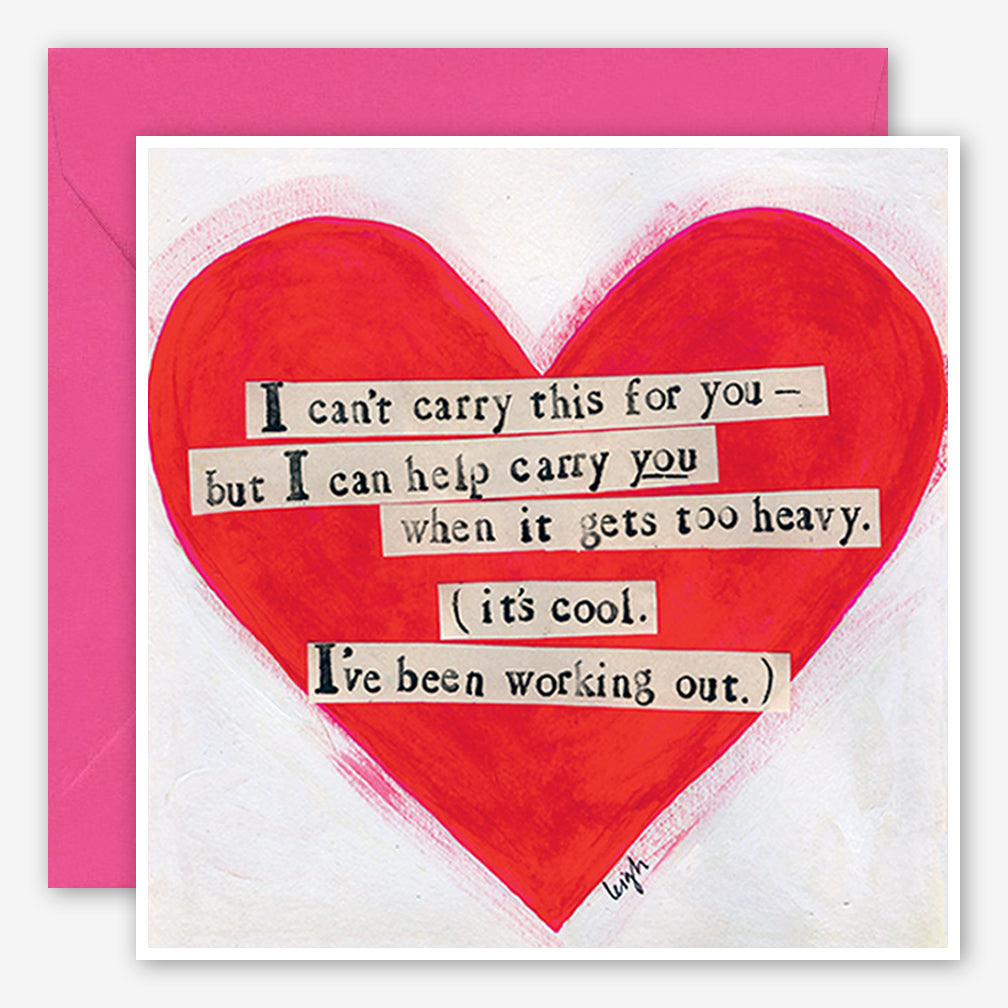 Curly Girl Design: Encouragement Card: Carry You