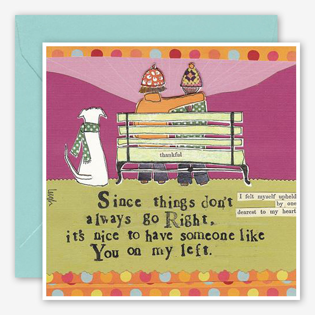 Curly Girl Design: Friendship Card: On My Left