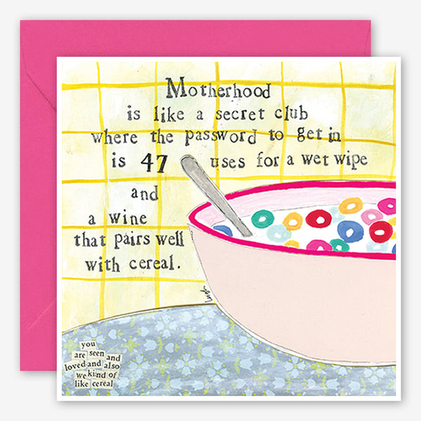 Curly Girl Design: Love Card: Cereal