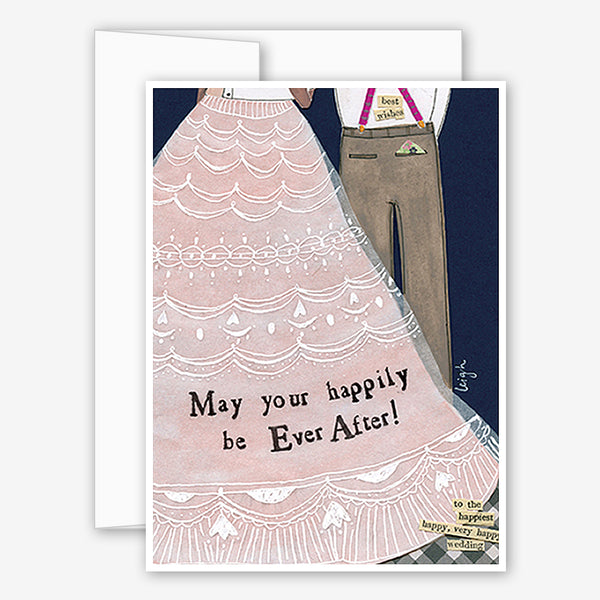 Curly Girl Design: Wedding Card: Happily Ever After