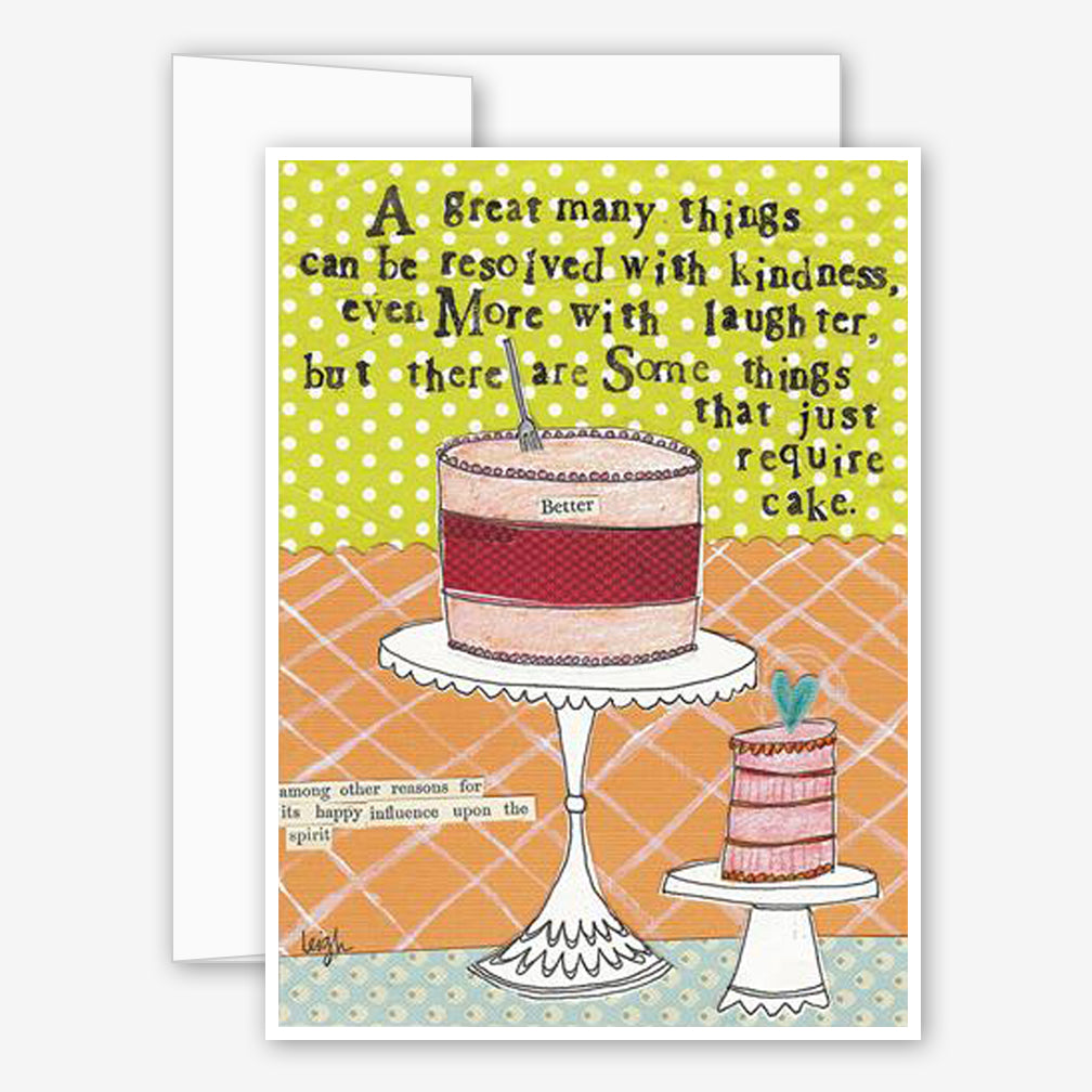 Curly Girl Design: Birthday Card: Require Cake