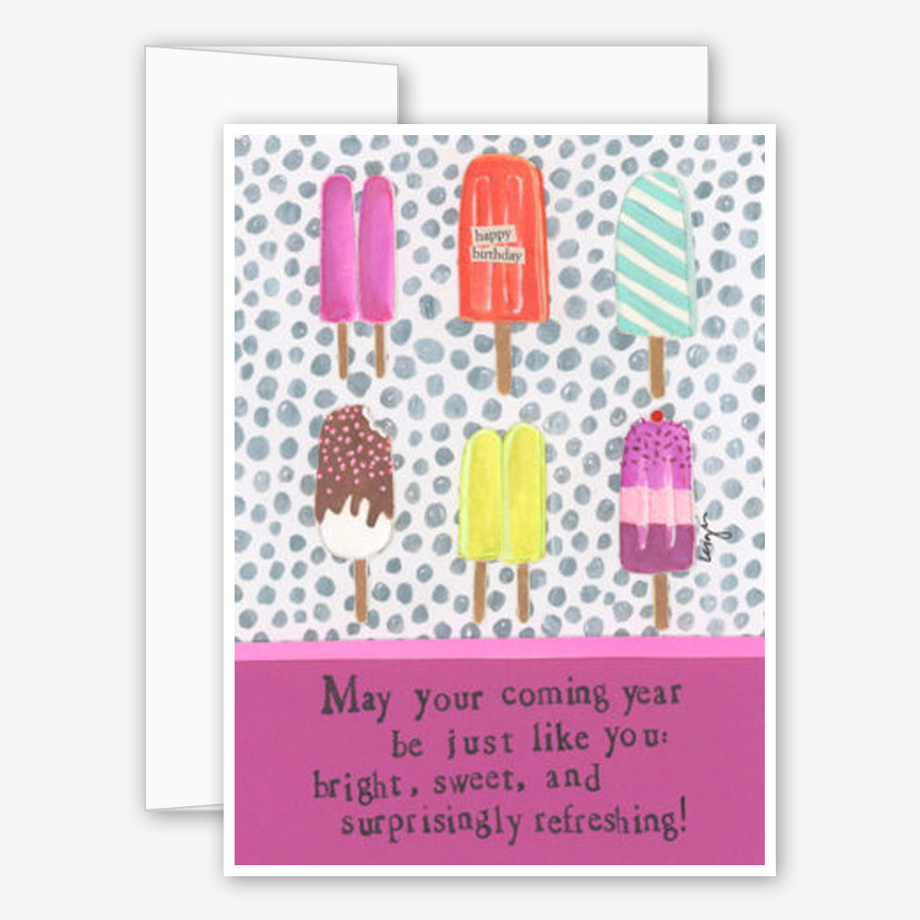 Curly Girl Design: Birthday Card: Surprisingly Refreshing Year