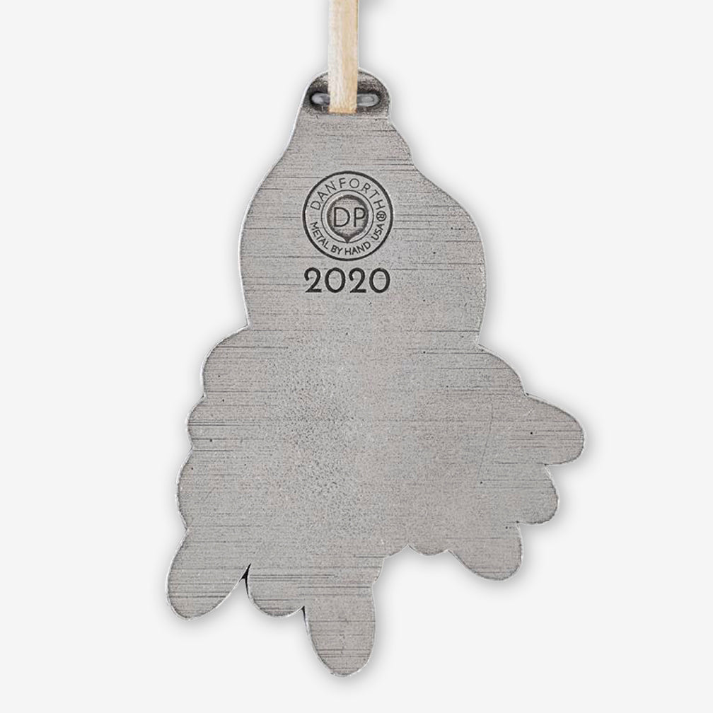 Danforth Pewter: Pewter Ornaments: All Is Calm 2020 Annual Ornament