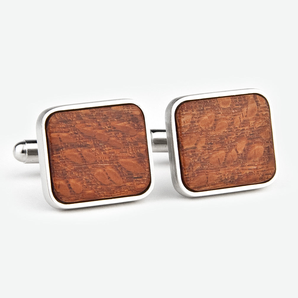 Davin & Kesler: Cuff Links: Solid Lacewood