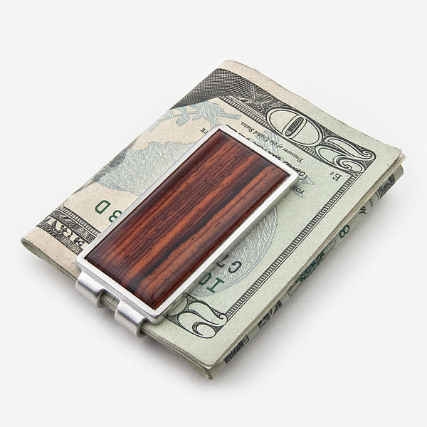 Davin & Kesler: Money Clip: Solid Cocobolo