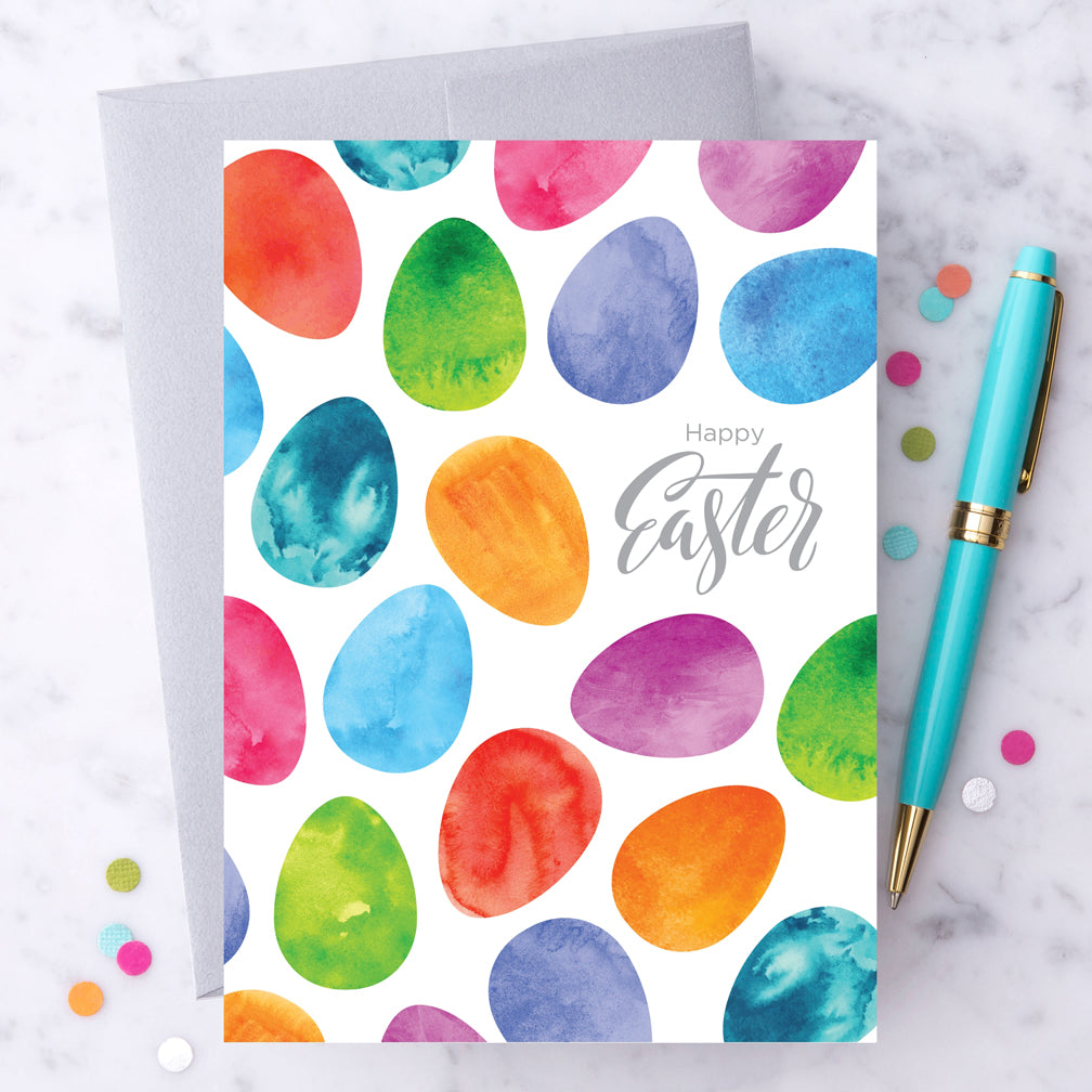 Design With Heart Easter Card: Happy Easter