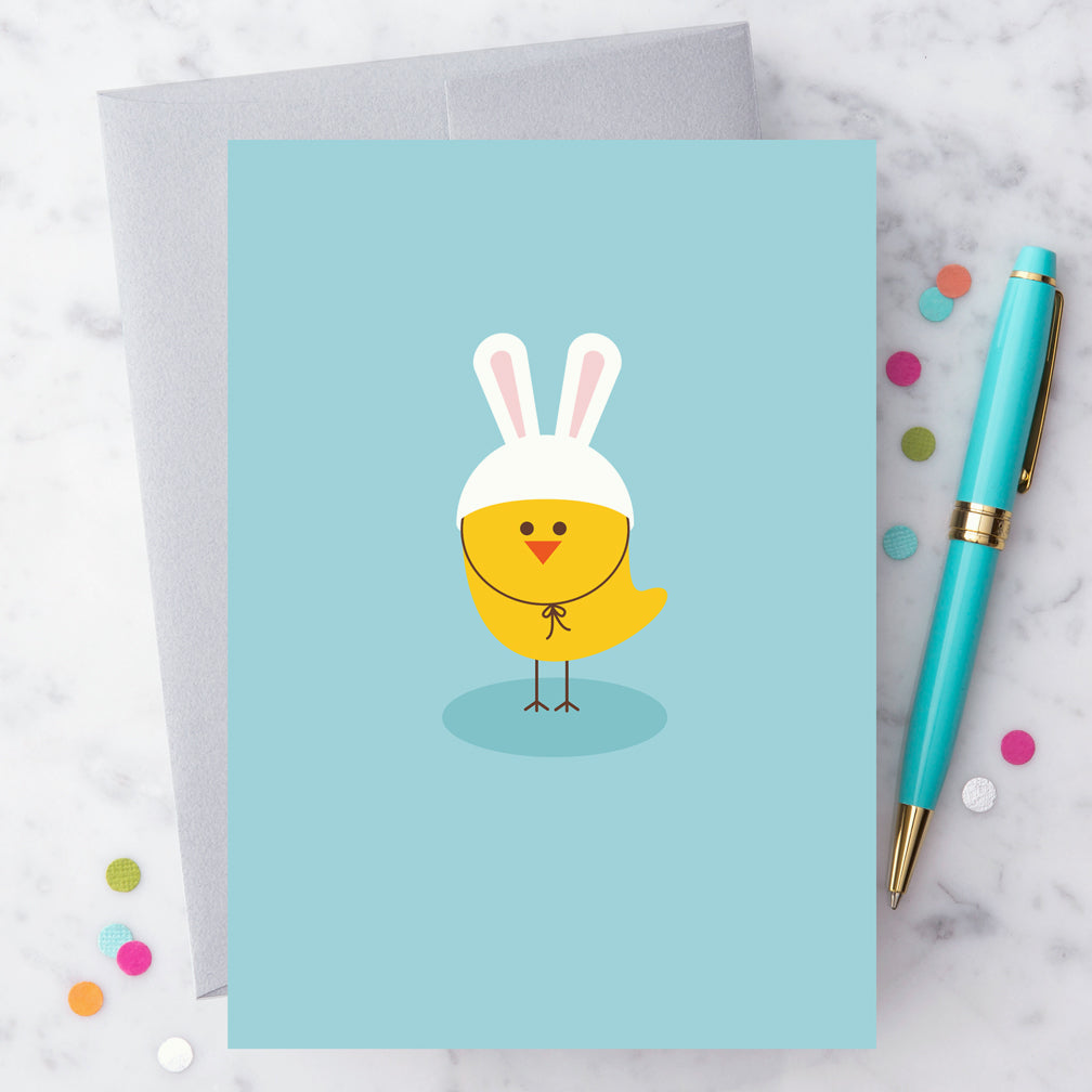 Design With Heart Easter Card: Easter Chick