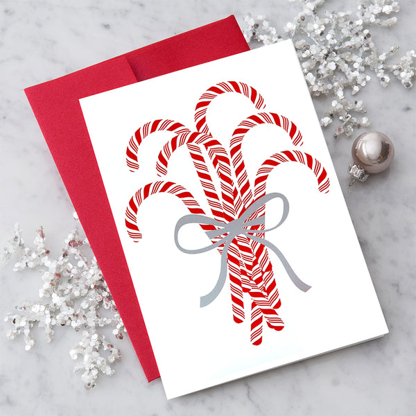 Design With Heart Holiday Card: Candy Cane Bundle