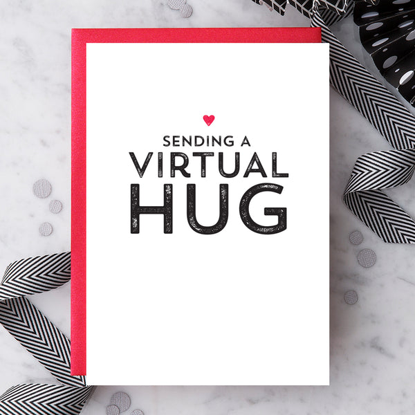 Design With Heart Love Card: Sending a Virtual Hug