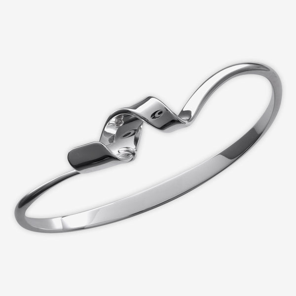Ed Levin Designs: Bracelet: Corkscrew, Silver