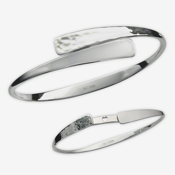Ed Levin Designs: Bracelet: Secret Heart, Silver