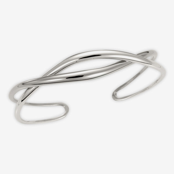 Ed Levin Designs: Bracelet: Tendril Cuff, Silver
