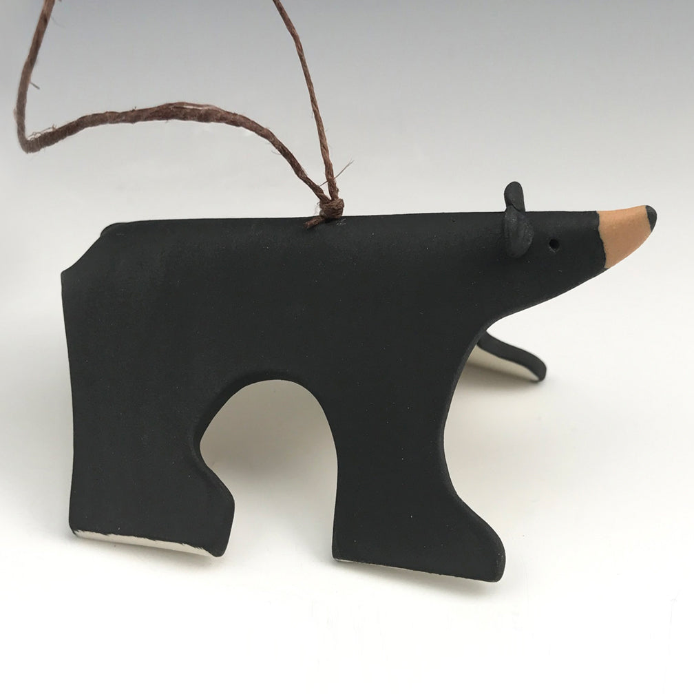 Evening Star Studio: Ornament: Black Bear