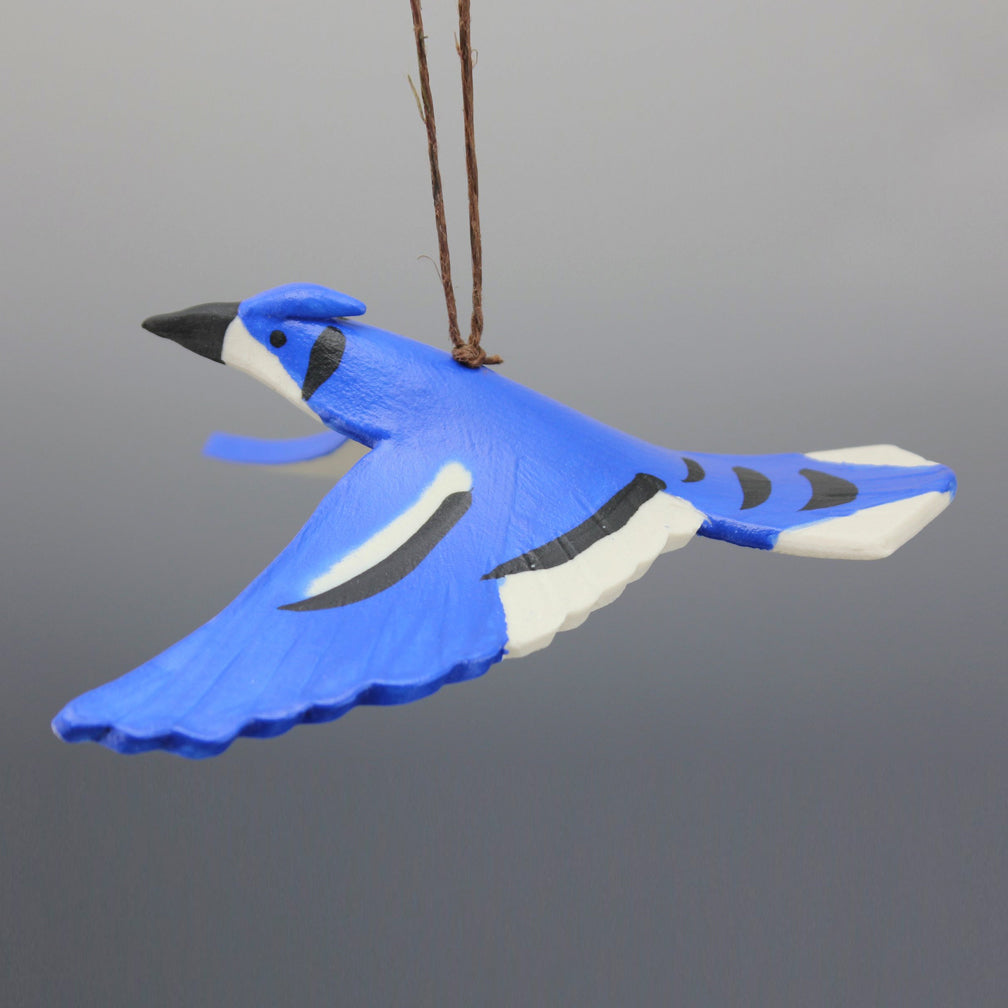 Evening Star Studio: Ornament: Blue Jay
