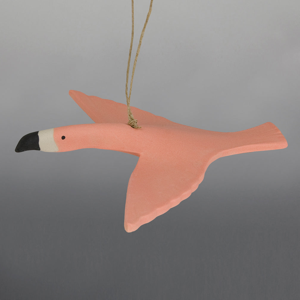 Evening Star Studio: Ornament: Flamingo