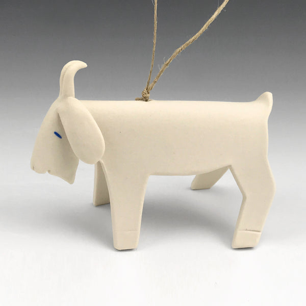 Evening Star Studio: Ornament: Goat