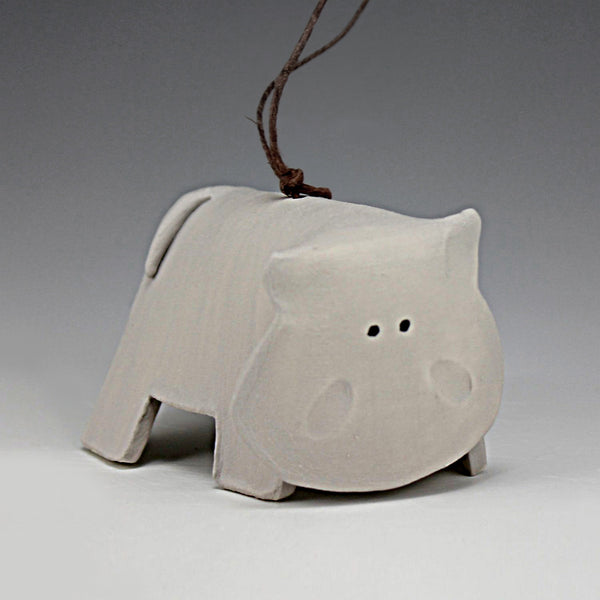 Evening Star Studio: Ornament: Hippo