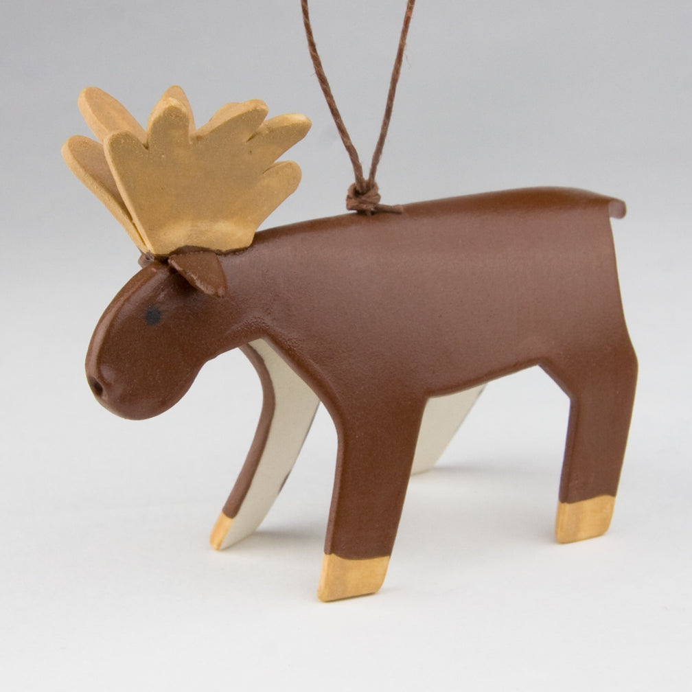 Evening Star Studio: Ornament: Moose