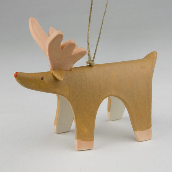 Evening Star Studio: Ornament: Reindeer