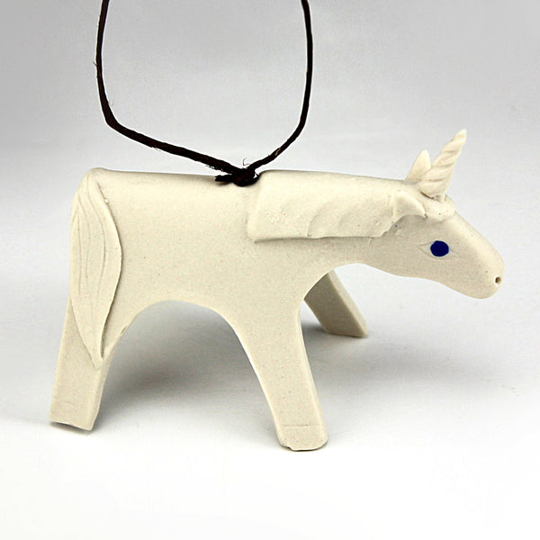 Evening Star Studio: Ornament: Unicorn
