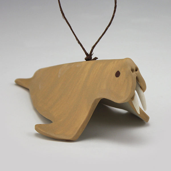 Evening Star Studio: Ornament: Walrus