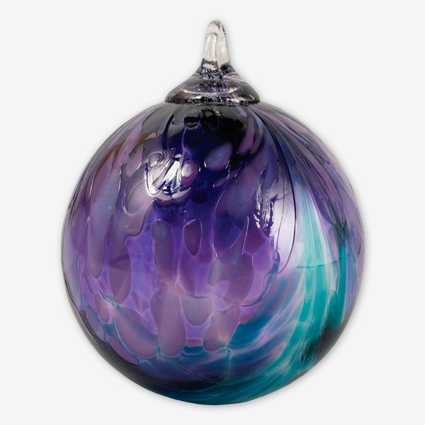 Glass Eye Studio: Classic Round Ornaments: Teal Fantasy
