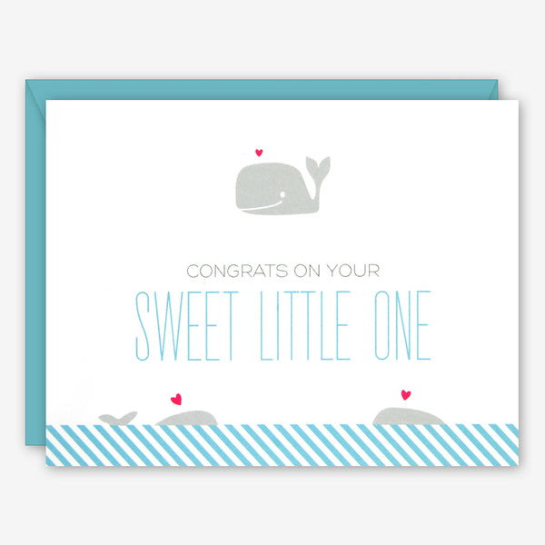 Graphic Anthology Baby Card: Sweet Little One