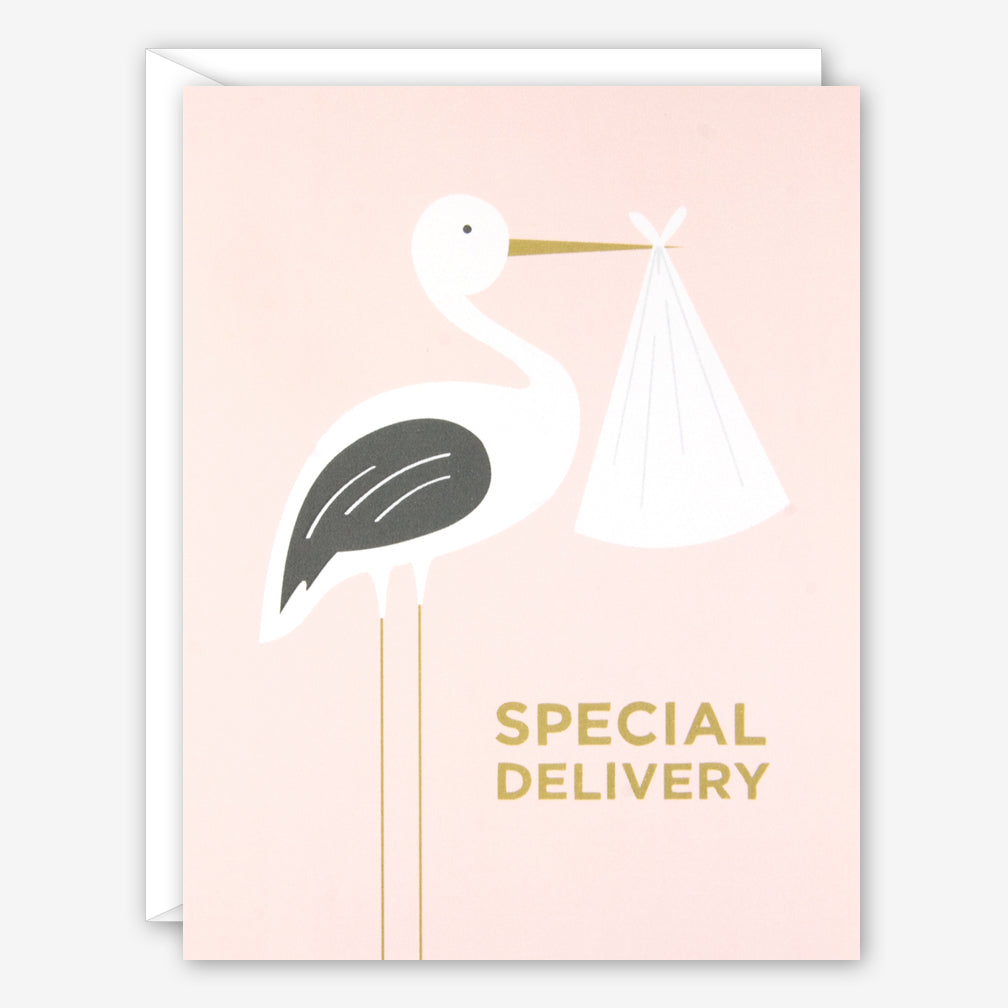 Graphic Anthology Baby Card: Special Delivery