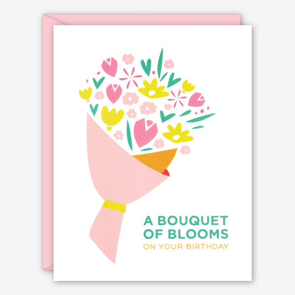 Graphic Anthology Birthday Card: Birthday Bouquet
