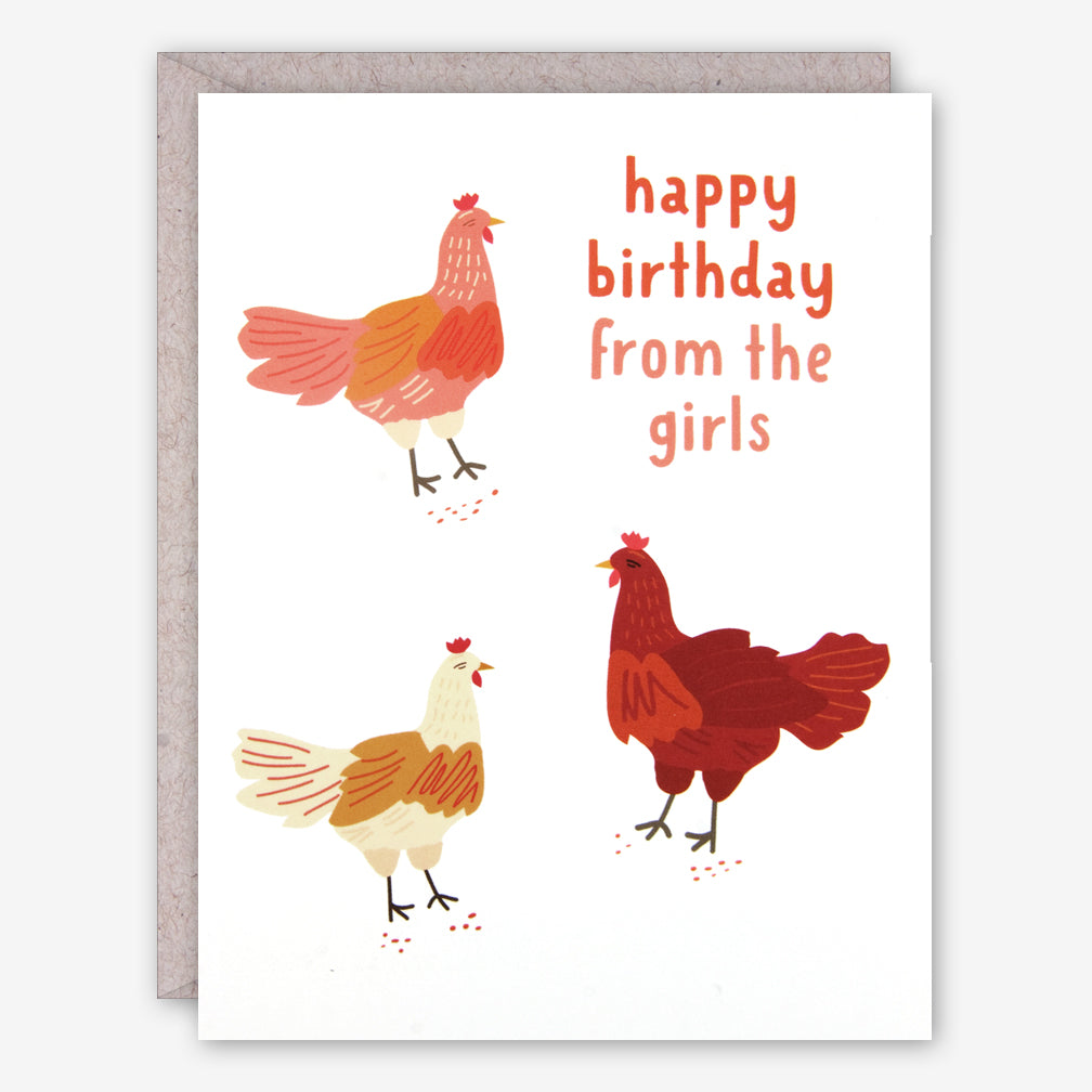 Graphic Anthology Birthday Card: Birthday Girls