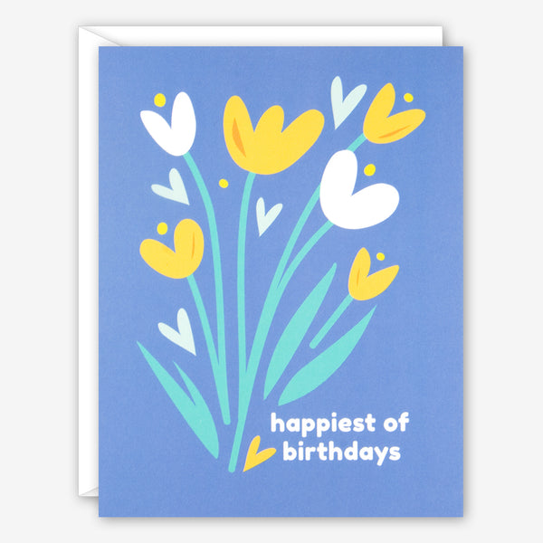 Graphic Anthology Birthday Card: Happiest of Birthdays
