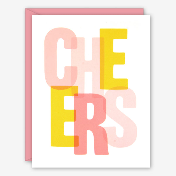 Graphic Anthology Congratulations Card: Modern Cheers