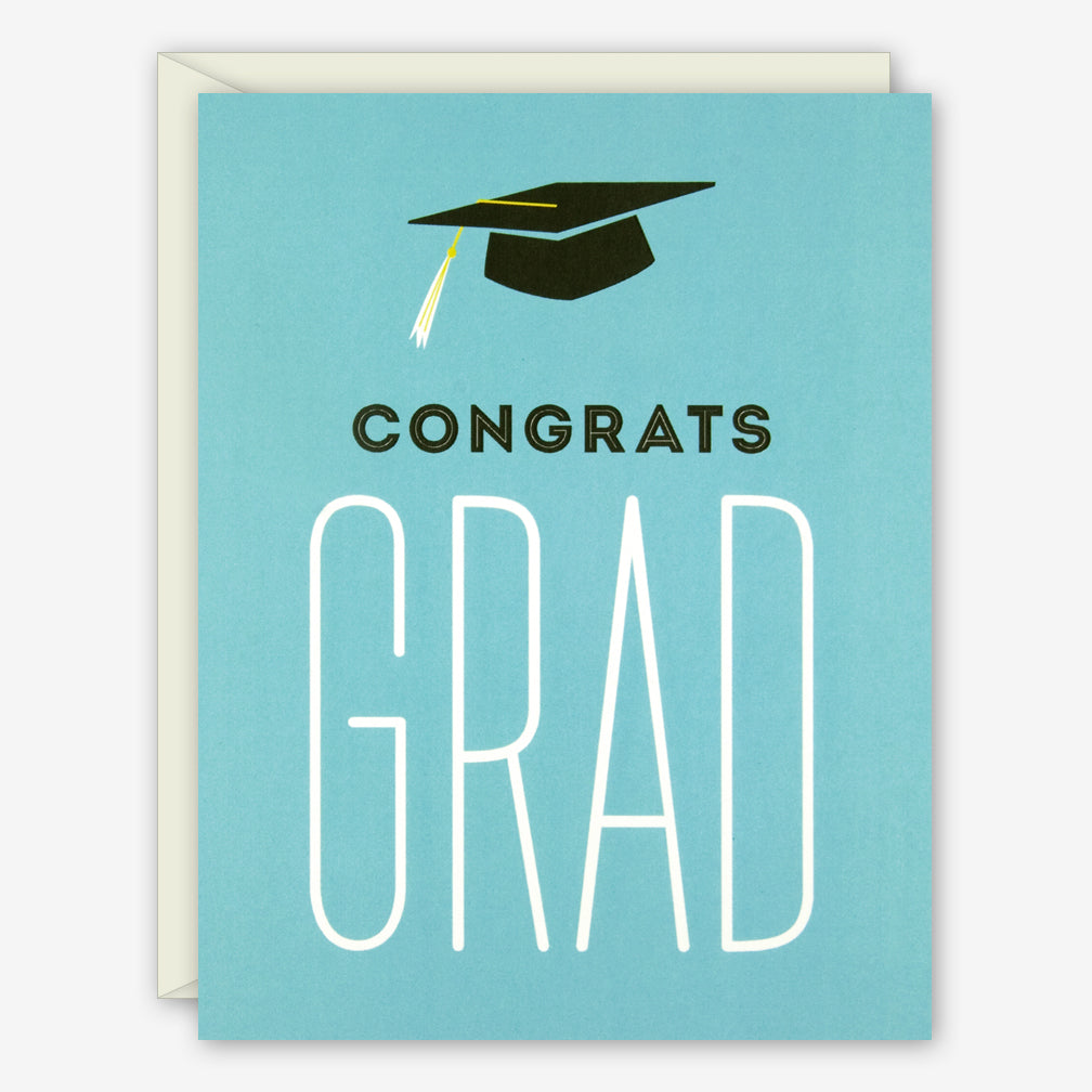 Graphic Anthology Graduation Card: Congrats Grad