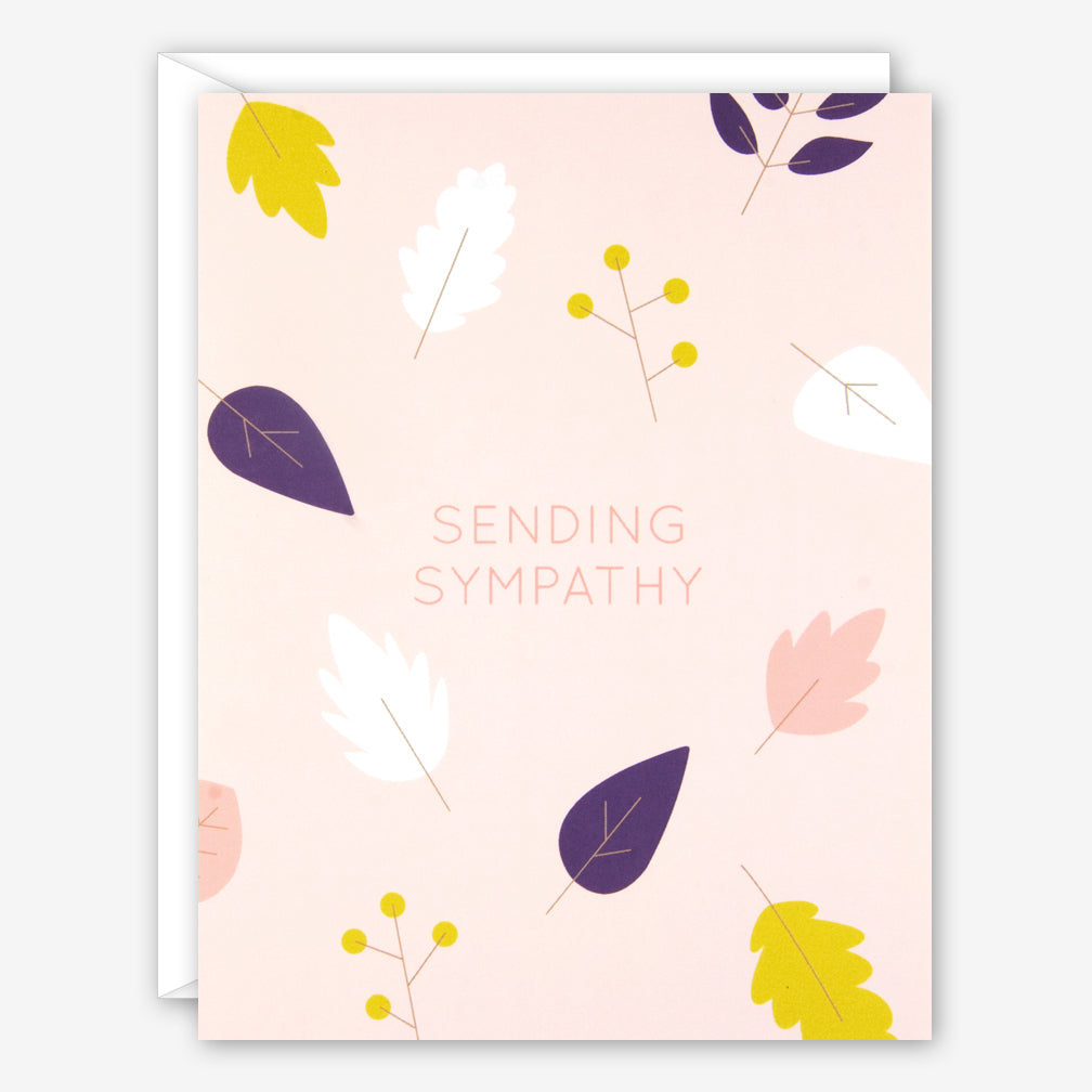 Graphic Anthology Sympathy Card: Sending Sympathy