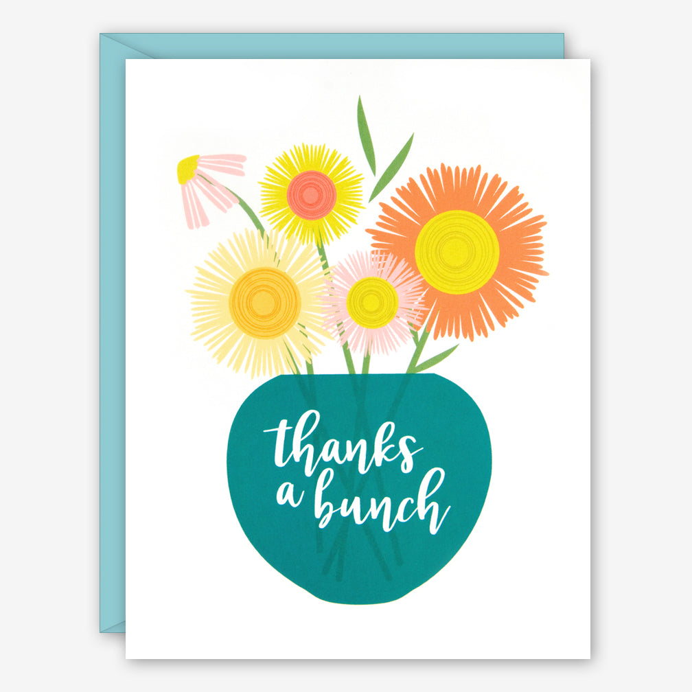 Graphic Anthology Thank You Card: Thanks A Bunch