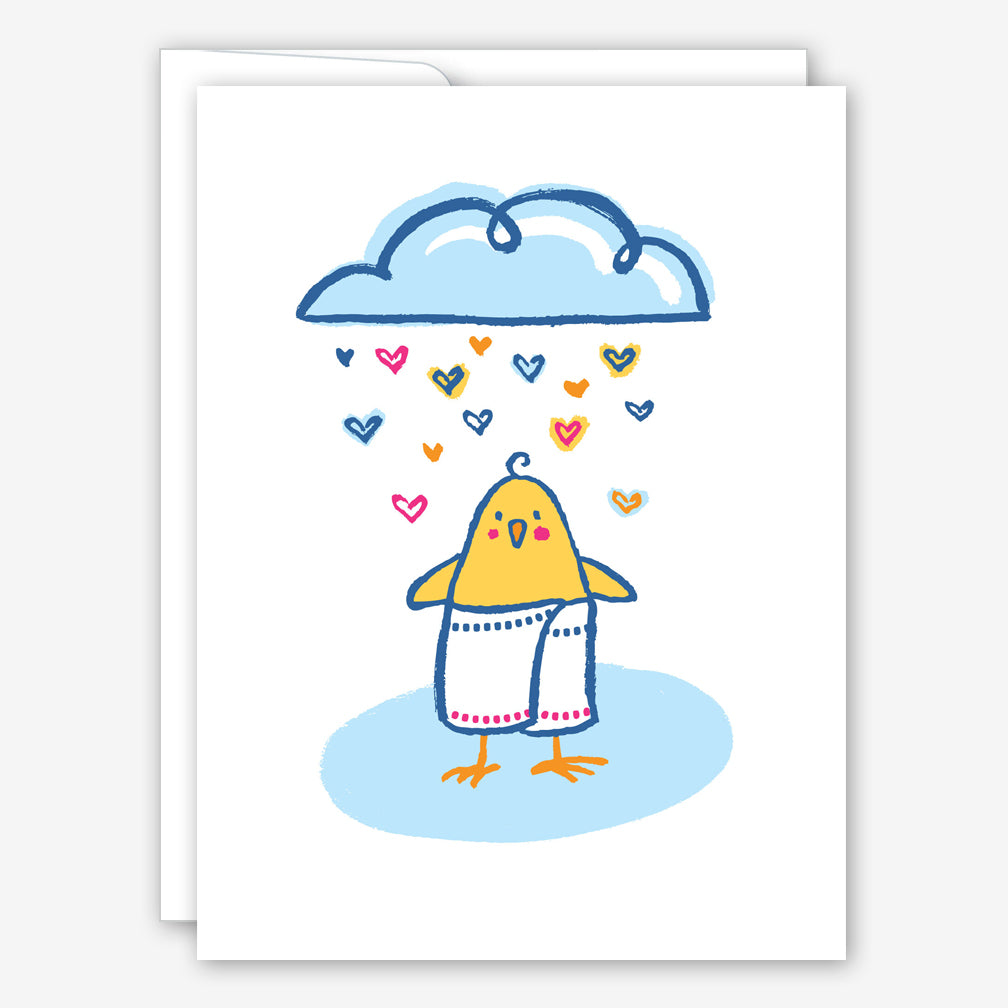 Great Arrow Baby Shower Card: Shower Chick