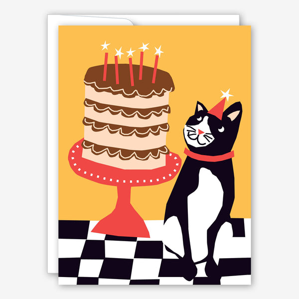 Great Arrow Birthday Card: Cat in Diner