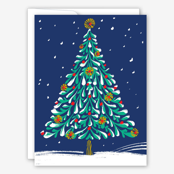 Great Arrow Christmas Card: Snowy Christmas Tree