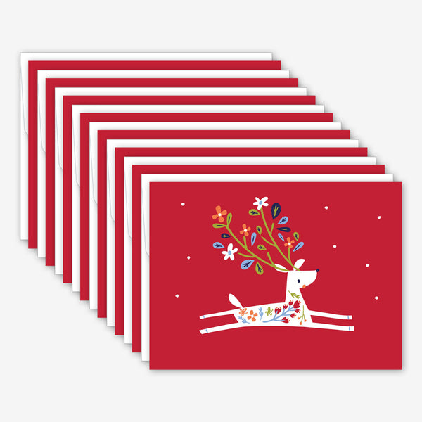 Great Arrow Christmas Box of Cards: Little Reindeer